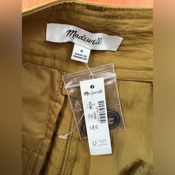MWT Madewell The Harlow Wide-Leg Cargo Pant - Size 0 - Picture 8 of 9
